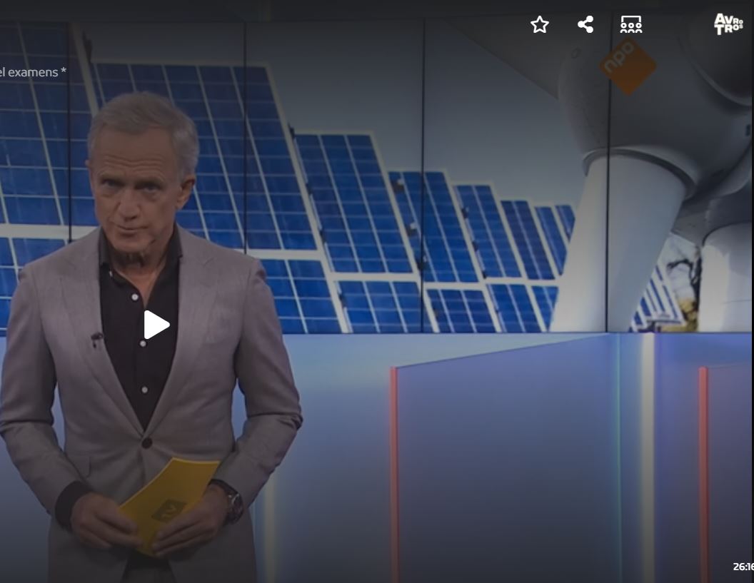 Aandacht voor ons Burgerwindpark bij 1Vandaag!