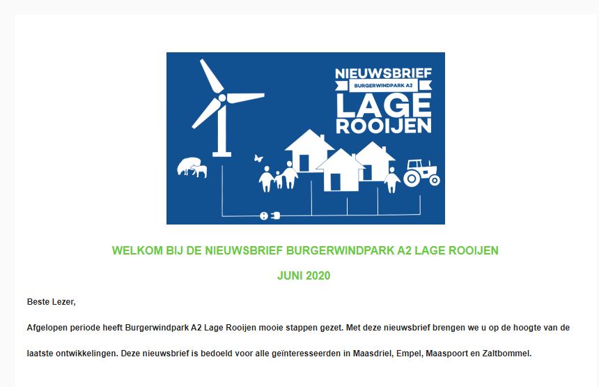 Nieuwsbrieven Omgeving & Raad - juni 2020